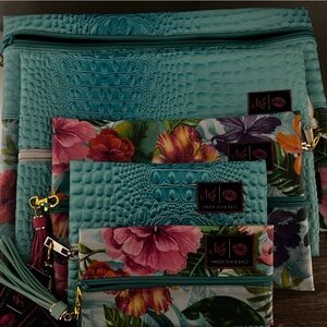 Makeup Junkie Bags Tiffany Blue Custom Set